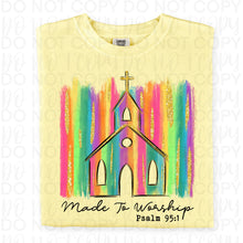 Load image into Gallery viewer, Made To Worship Brushstroke TRANSFER UAC MAR 26
