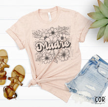 Load image into Gallery viewer, Black Floral Titles DROPDOWN TRANSFER COR
