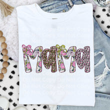 Load image into Gallery viewer, Floral Leopard Motherhood Title Dropdown TRANSFER IRENE FEB 26

