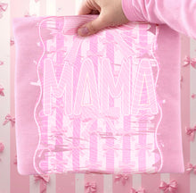 Load image into Gallery viewer, MAMA Pink Bow Frame Accent Options DROPDOWN TRANSFER PHDC MAR 26
