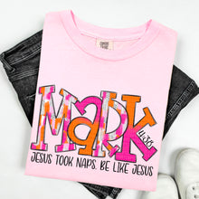 Load image into Gallery viewer, Mark 4:38 Paint Strokes Orange/Pink  TRANSFER OCT SDD
