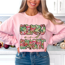 Load image into Gallery viewer, Merry &amp; Bright Watercolor |  TRANSFER SDD
