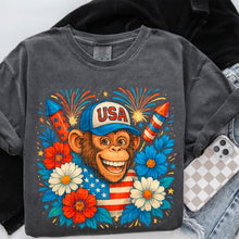 Load image into Gallery viewer, Monkey 4th Of July TRANSFER SDD APR
