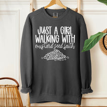 Load image into Gallery viewer, Just A Girl Walking With Mustard Seed Faith Dropdown TRANSFER SDD NOV 25
