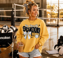 Load image into Gallery viewer, My Favorite Season Distressed Football Volleyball Basketball DROPDOWN TRANSFER SDD AUG 26
