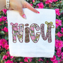 Load image into Gallery viewer, Pink Floral Leopard OCCUPATIONAL DROPDOWN TRANSFER ISP MAR 26
