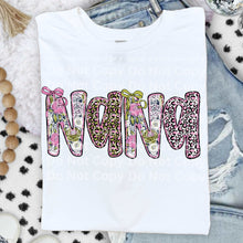 Load image into Gallery viewer, Floral Leopard Motherhood Title Dropdown TRANSFER IRENE FEB 26
