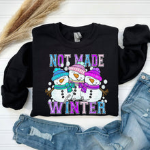 Load image into Gallery viewer, Not Made For Winter 3 Snowmen TRANSFER OCT SDD
