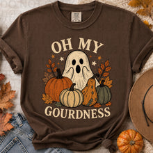 Load image into Gallery viewer, Oh My Gourdness Ghost With Pumpkins Color DROPDOWN TRANSFER UAC JULY 26
