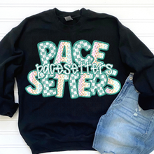 Load image into Gallery viewer, Spring Checkered Faux Embroidery Mascots Dropdown TRANSFER CSD FEB 25
