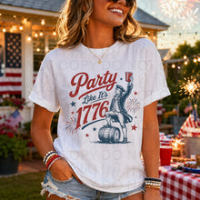 Load image into Gallery viewer, Party Like It's 1776 Distressed Colonial Red Cup Sketch TRANSFER UAC MAY 26
