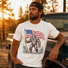 Load image into Gallery viewer, Bigfoot With Flag Sketch TRANSFER UAC MAY 26
