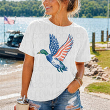 Load image into Gallery viewer, USA Flag Mallard Stars Option DROPDOWN TRANSFER UAC MAY 26

