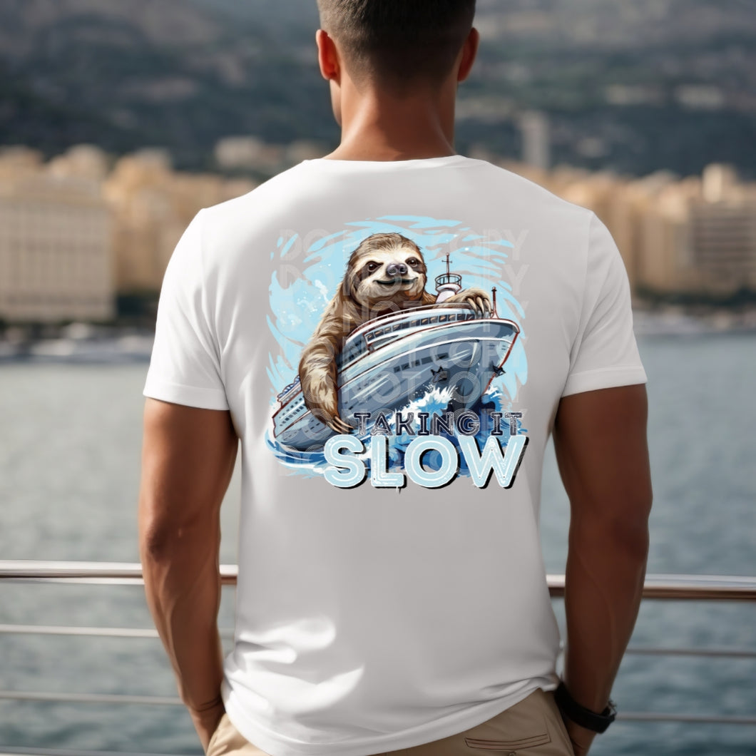 Taking It Slow Sloth Yacht TRANSFER SSD FEB 24