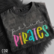 Load image into Gallery viewer, Neon Bright Line Pirates DROPDOWN TRANSFER COR
