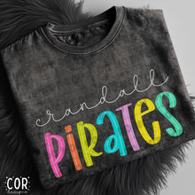 Load image into Gallery viewer, Neon Bright Line Pirates DROPDOWN TRANSFER COR

