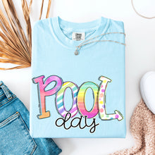 Load image into Gallery viewer, Pool Day Pastel Rainbow TRANSFER SDD MAR
