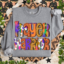 Load image into Gallery viewer, Prayer Warrior With Faux Glitter TRANSFER SDD
