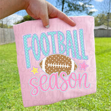 Load image into Gallery viewer, Football Season Polka Dot Ball And Stars TRANSFER UAC JULY 26

