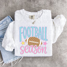 Load image into Gallery viewer, Football Season Polka Dot Ball And Stars TRANSFER UAC JULY 26
