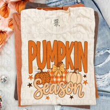 Load image into Gallery viewer, Pumpkin Season Faux Paint Splatter Leopard Plaid And Spotted Pumpkin Trio TRANSFER UAC JULY 26
