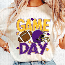 Load image into Gallery viewer, Game Day Polka Stars DROPDOWN TRANSFER UAC JULY 26
