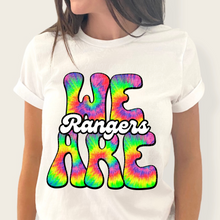 Load image into Gallery viewer, We Are Rainbow Tie Dye Mascot DROPDOWN TRANSFER
