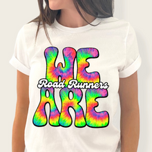 Load image into Gallery viewer, We Are Rainbow Tie Dye Mascot DROPDOWN TRANSFER
