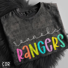 Load image into Gallery viewer, Neon Bright Line Rangers DROPDOWN TRANSFER COR
