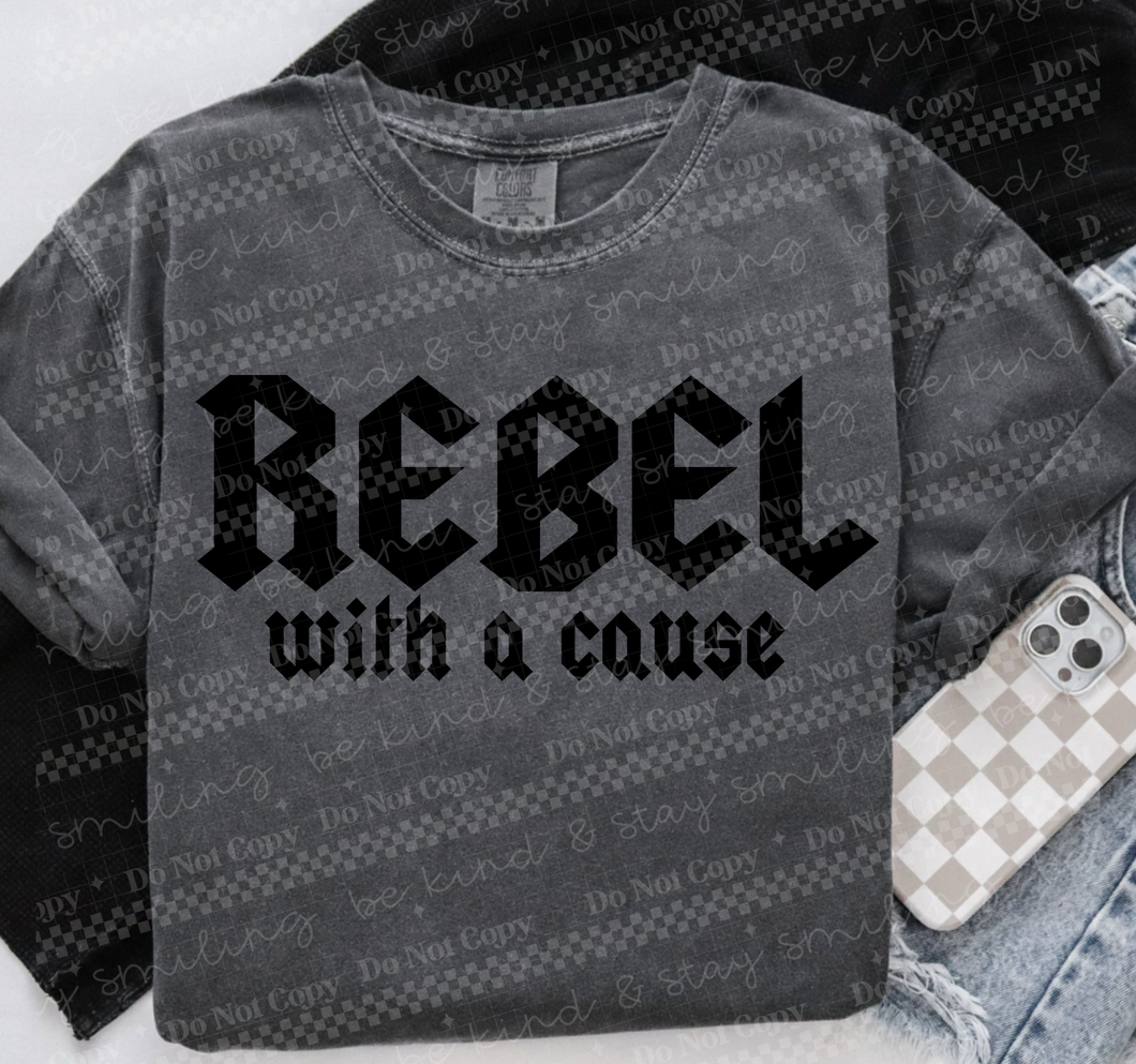 Rebel With A Cause DROPDOWN TRANSFER CML MAR
