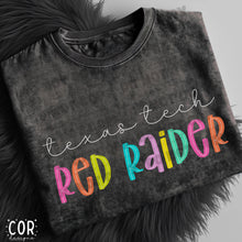 Load image into Gallery viewer, Neon Bright Line Raiders DROPDOWN TRANSFER COR
