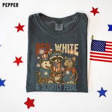 Load image into Gallery viewer, Red, White And Slightly Feral TRANSFER SDD MAY
