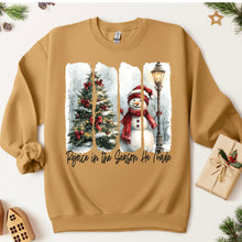 Load image into Gallery viewer, Rejoice In The Season He Made Christmas Tree &amp; Snowman Distressed Panels TRANSFER SDD NOV 25
