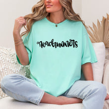 Load image into Gallery viewer, Hand Letter Mascots Single Color Dropdown TRANSFER CRD
