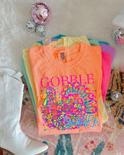 Load image into Gallery viewer, Gobble Gobble Bright Pink &amp; Green Floral Turkey TRANSFER SCG SEP 26
