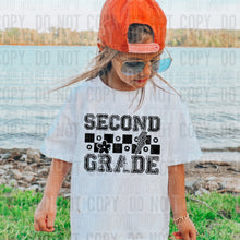 Load image into Gallery viewer, Grades Checkered Floral Bolt Blk Dropdown TRANSFER SBB

