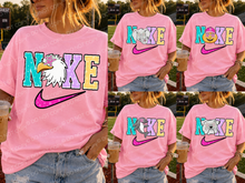 Load image into Gallery viewer, Swoosh Star Eye Bright Mascots DROPDOWN TRANSFER CARTER JULY 26
