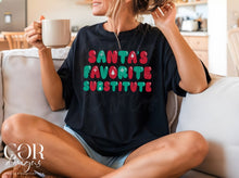 Load image into Gallery viewer, Santa's Favorite Red And Green Dropdown TRANSFER COR
