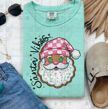 Load image into Gallery viewer, Santa Vibes Faux Cookie Skin Color Dropdown TRANSFER HMWK OCT 25
