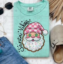 Load image into Gallery viewer, Santa Vibes Faux Cookie Skin Color Dropdown TRANSFER HMWK OCT 25
