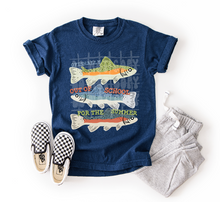 Load image into Gallery viewer, Ofishally Out Of School Triple Fish Boy/Girl DROPDOWN TRANSFER PHDC APR 26
