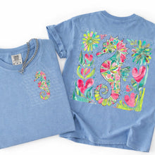 Load image into Gallery viewer, Floral Water Animal DROPDOWN With Pocket TRANSFER IRENE MAR 26
