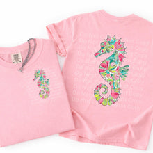 Load image into Gallery viewer, Floral Water Animal DROPDOWN With Pocket TRANSFER IRENE MAR 26
