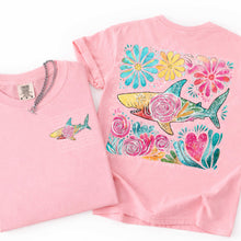 Load image into Gallery viewer, Floral Water Animal DROPDOWN With Pocket TRANSFER IRENE MAR 26
