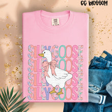 Load image into Gallery viewer, Silly Goose Bows Flowers TRANSFER SDD MAR
