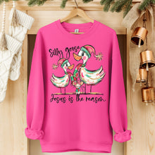 Load image into Gallery viewer, Silly Goose Jesus Is The Reason Geese And Mouse In Bow TRANSFER SDD NOV 25
