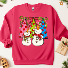 Load image into Gallery viewer, Snowman Christmas Tree TRANSFER SDD SEPT
