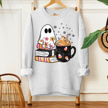 Load image into Gallery viewer, Spooky Reads And Lattes Please DROPDOWN TRANSFER SDD JULY
