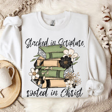 Load image into Gallery viewer, Stacked In Scriptures Rooted In Christ TRANSFER SDD DEC 25
