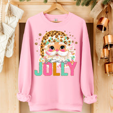 Load image into Gallery viewer, Stay Jolly Leopard Santa Hat TRANSFER SDD OCT
